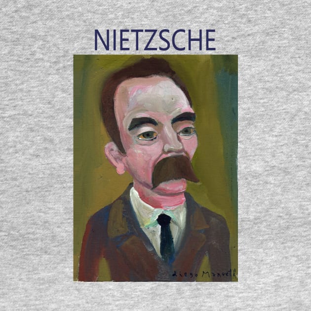 Nietzsche portrait by diegomanuel